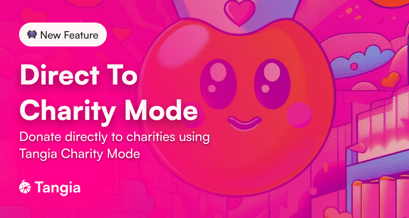 Direct to Charity Mode